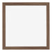 Mura MDF Fotolijst 70x70cm Walnoot Donker Voorzijde | Yourdecoration.nl