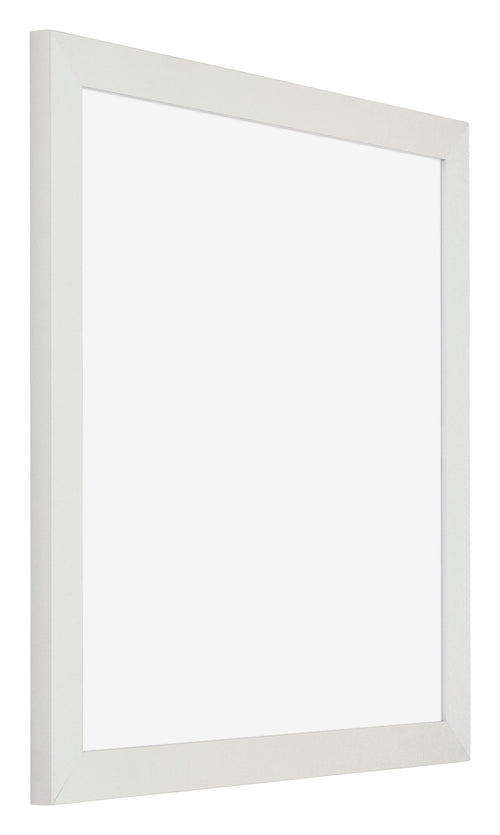 Mura MDF Fotolijst 70x70cm Wit Mat Voorzijde Schuin | Yourdecoration.nl
