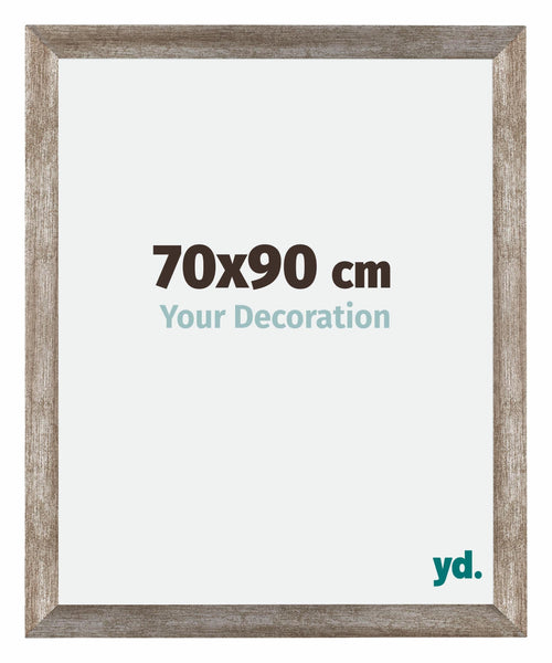Mura MDF Fotolijst 70x90cm Metaal Vintage Voorzijde Maat | Yourdecoration.nl