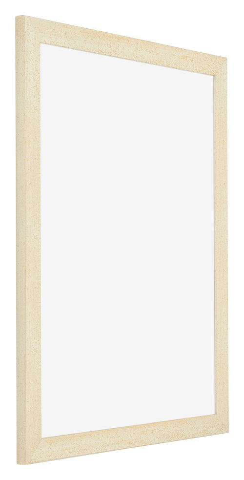 Mura MDF Fotolijst 70x90cm Zand Geveegd Voorzijde Schuin | Yourdecoration.nl