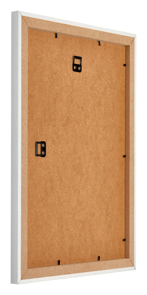 Mura MDF Fotolijst 75x100cm Wit Geveegd Achterzijde Schuin | Yourdecoration.nl