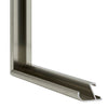 New York Aluminium Fotolijst 20x28cm Mercury Structuur Detail Doorsnede | Yourdecoration.nl