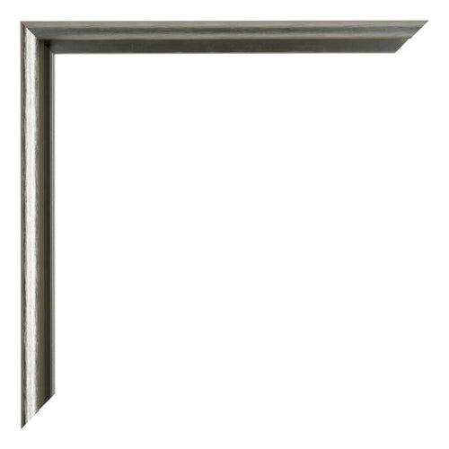 New York Aluminium Fotolijst 20x28cm Mercury Structuur Detail Hoek | Yourdecoration.nl