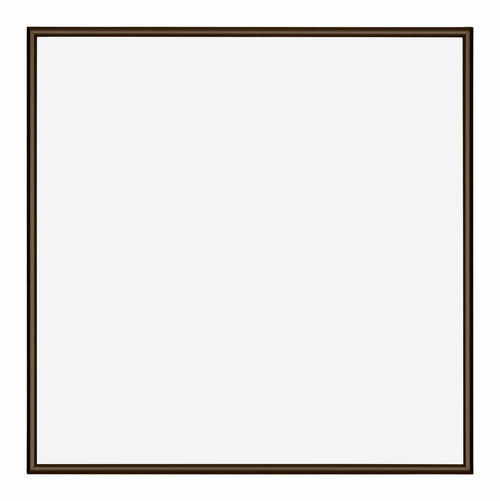 New York Aluminium Fotolijst 30x30cm Walnoot Structuur Voorzijde | Yourdecoration.nl