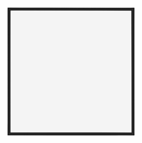 New York Aluminium Fotolijst 30x30cm Zwart Mat Voorzijde | Yourdecoration.nl