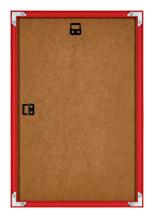 New York Aluminium Fotolijst 30x45cm Ferrari Rood Achterzijde | Yourdecoration.nl