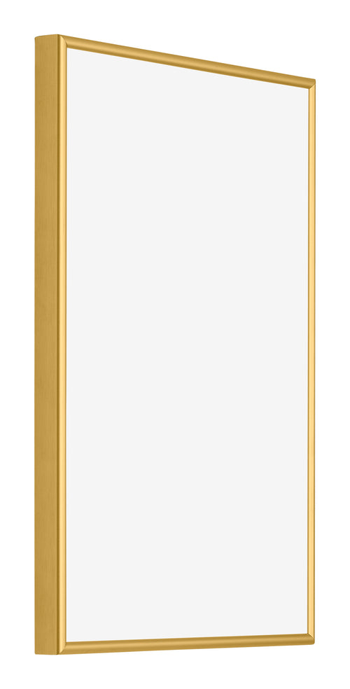 New York Aluminium Fotolijst 32x45cm Goud Glanzend Voorzijde Schuin | Yourdecoration.nl