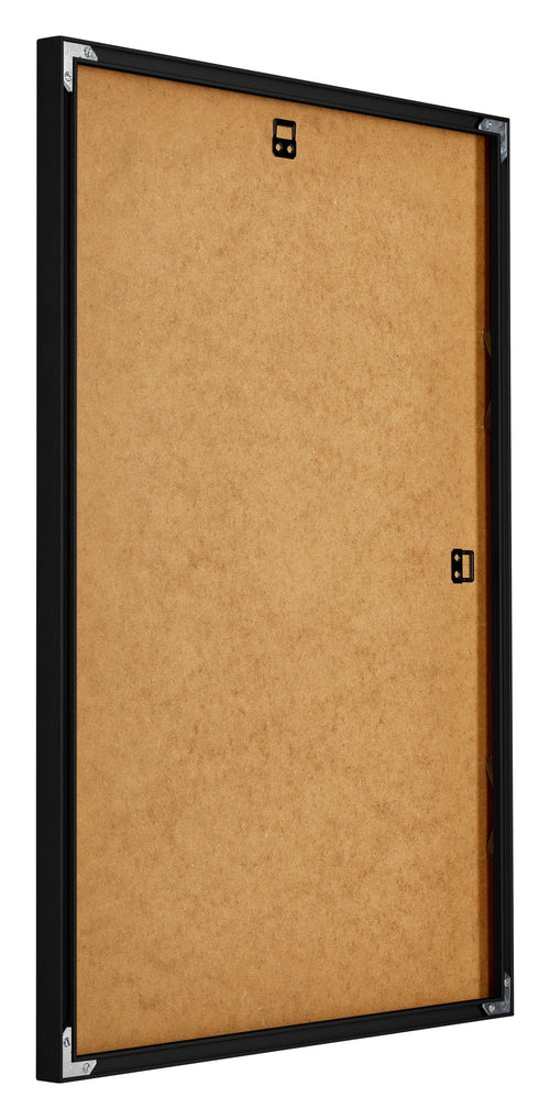 New York Aluminium Fotolijst 35x50cm Zwart Mat Achterzijde Schuin | Yourdecoration.nl