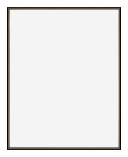 New York Aluminium Fotolijst 40x50cm Walnoot Structuur Voorzijde | Yourdecoration.nl