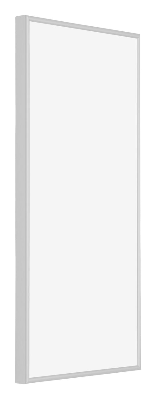 New York Aluminium Fotolijst 40x80cm Zilver Mat Voorzijde Schuin | Yourdecoration.nl