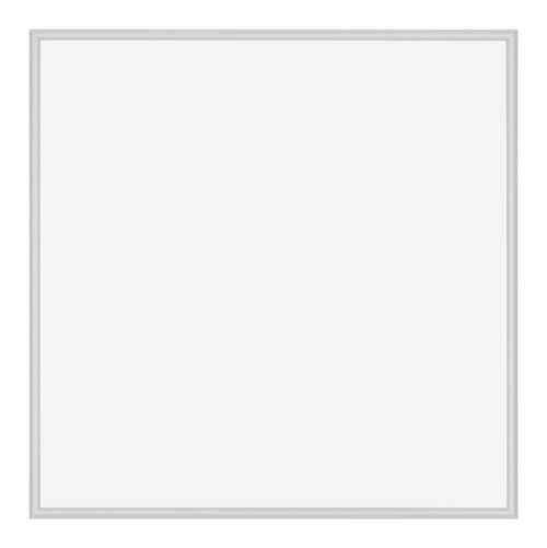 New York Aluminium Fotolijst 45x45cm Zilver Mat Voorzijde | Yourdecoration.nl