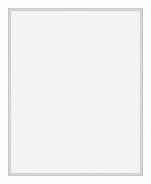 New York Aluminium Fotolijst 50x65cm Zilver Mat Voorzijde | Yourdecoration.nl