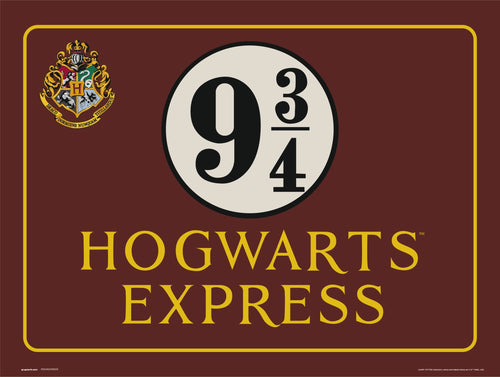 Grupo Erik Harry Potter Hogwarts Express Kunstdruk 30X40cm | Yourdecoration.nl