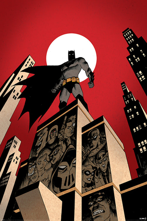 Pyramid PP34702 Batman Villain Skyline Poster | Yourdecoration.nl