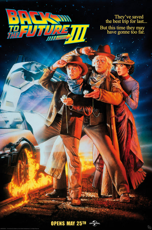 Poster Back To The Future Movie Poster 3 61x91 5cm GBYDCO992 | Yourdecoration.nl