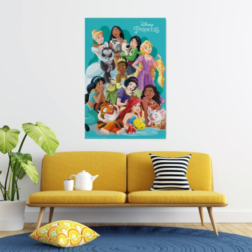 Poster Disney Princesses And Pets 61x91 5cm GPE5963 2 | Yourdecoration.nl