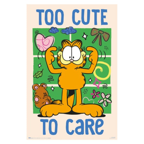 Poster Garfield To Cute To Care 61x91 5cm GPE5969 | Yourdecoration.nl