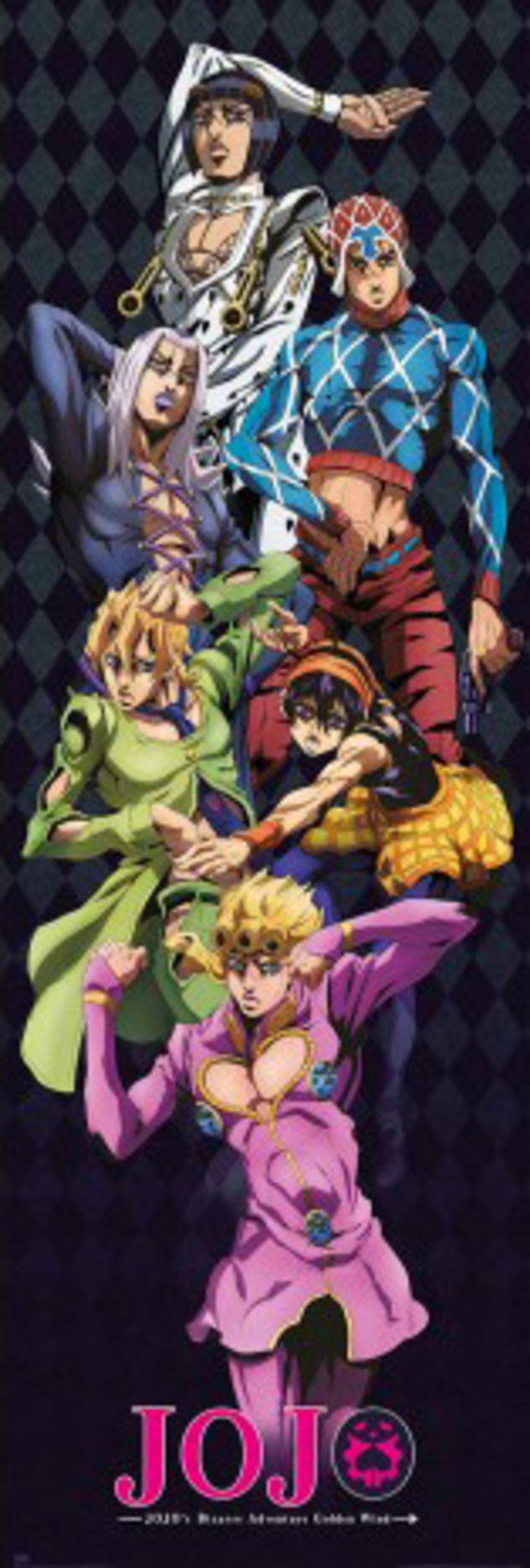 Poster Jojos Bizarre Adventure 53x158cm | Yourdecoration.nl