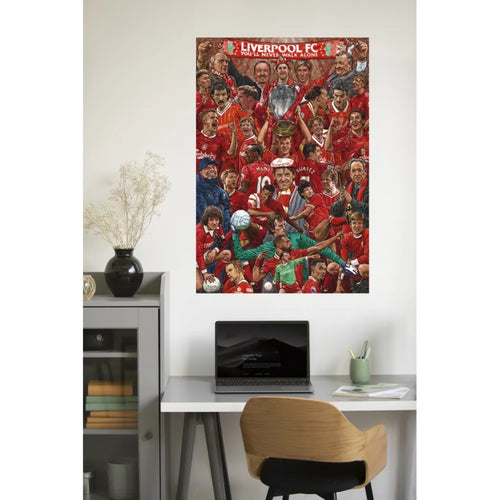 Poster Liverpool Legends 61x91 5cm Grupo Erik GPE6017 Sfeer | Yourdecoration.nl