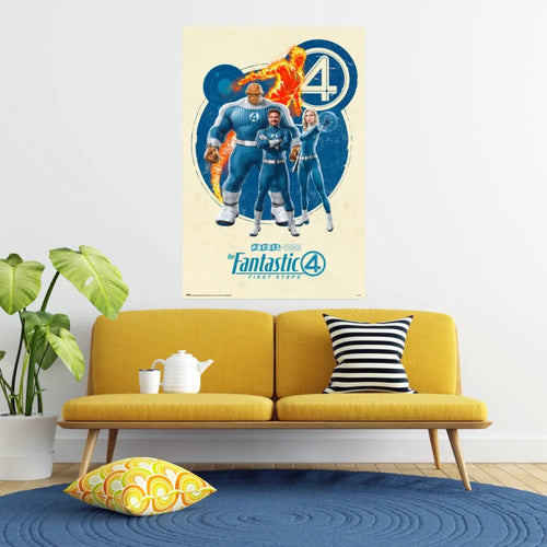 Poster Marvel The Fantastic Four 61x91 5cm Grupo Erik GPE5946 Sfeer | Yourdecoration.nl