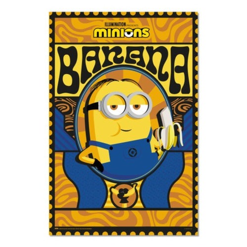 Poster Minions Banana 61x91 5cm Grupo Erik GPE5968 | Yourdecoration.nl
