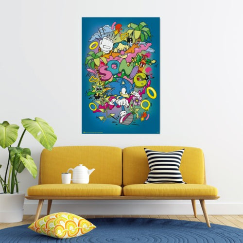 Poster Sonic Pop 61x91 5cm GPE5970 2 | Yourdecoration.nl