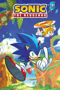 Poster Sonic The Hedgehog And Tails xcm Grupo Erik GPE5798 | Yourdecoration.nl