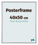 Posterframe 40x50cm Zilver Kunststof Paris Maat | Yourdecoration.nl
