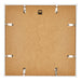 Posterlijst Kunststof Fotolijst 40x40cm Wit Hoogglans Achterzijde | Yourdecoration.nl