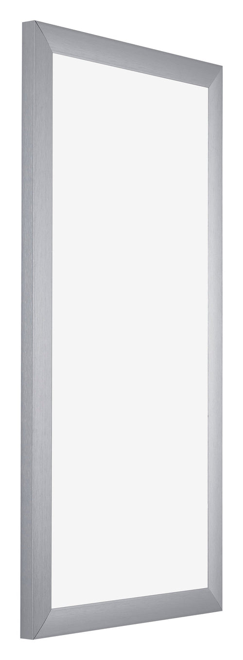 Tucson Aluminium Fotolijst 20x40cm Zilver Geborsteld Voorzijde Schuin | Yourdecoration.nl