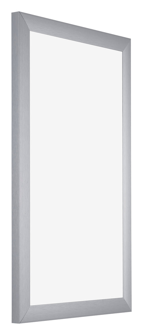 Tucson Aluminium Fotolijst 30x50cm Zilver Geborsteld Voorzijde Schuin | Yourdecoration.nl