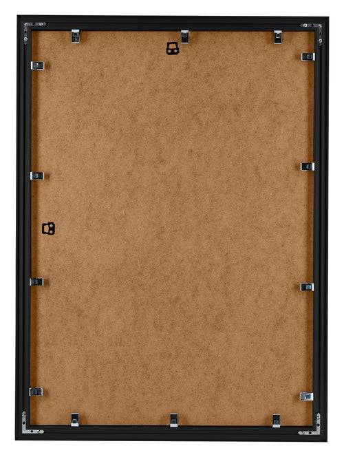 Tucson Aluminium Fotolijst 35x50cm Zwart Geborsteld Achterzijde | Yourdecoration.nl