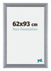 Tucson Aluminium Fotolijst 62x93cm Zilver Geborsteld Voorzijde Maat | Yourdecoration.nl