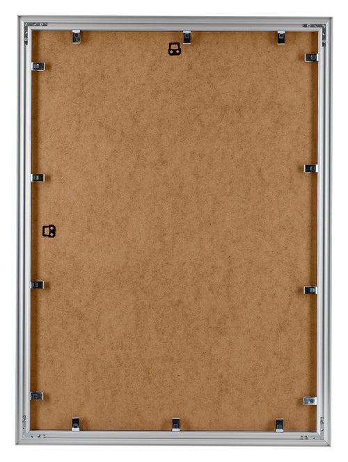 Tucson Aluminium Fotolijst 68x98cm Zilver Geborsteld Achterzijde | Yourdecoration.nl