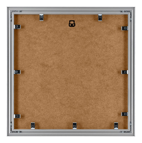 Tucson Aluminium Fotolijst 70x70cm Zilver Geborsteld Achterzijde | Yourdecoration.nl