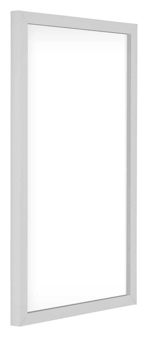 Virginia Aluminium Fotolijst 30x50cm Wit Voorzijde Schuin | Yourdecoration.nl