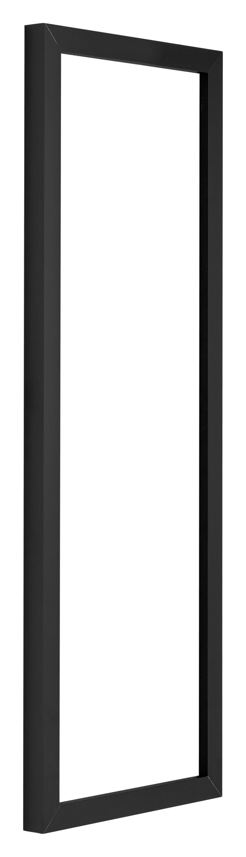 Virginia Aluminium Fotolijst 33x98cm Zwart Voorzijde Schuin | Yourdecoration.nl