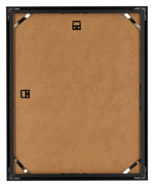 Virginia Aluminium Fotolijst 50x60cm Zwart Achterzijde | Yourdecoration.nl