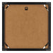 Virginia Aluminium Fotolijst 60x60cm Zwart Achterzijde | Yourdecoration.nl