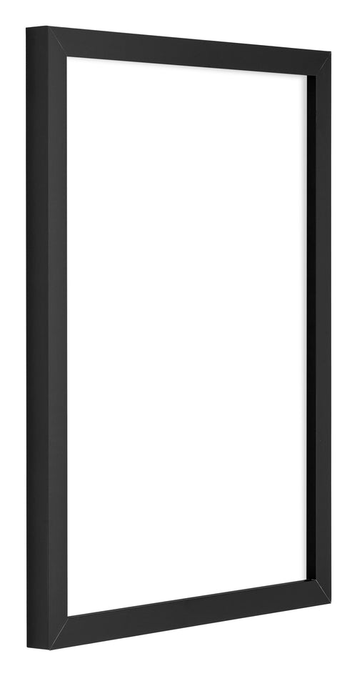 Virginia Aluminium Fotolijst 75x98cm Zwart Voorzijde Schuin | Yourdecoration.nl