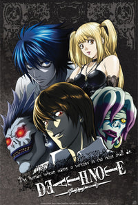 Death Note Group Nr 1 Poster 38X52cm | Yourdecoration.nl