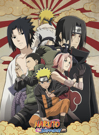 Naruto Shippuden Shippuden Group Nr 2 Poster 38X52cm | Yourdecoration.nl