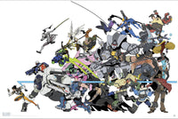 Overwatch All Characters Poster 91 5X61cm | Yourdecoration.nl