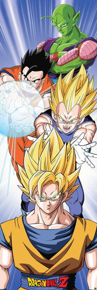 Abystyle Abydco448 Dragon Ball Saiyans Poster 53x158cm | Yourdecoration.nl