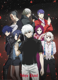 Tokyo Ghoul Group Poster 38X52cm | Yourdecoration.nl