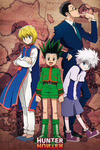 Hunter X Hunter Heroes Poster 61X91 5cm | Yourdecoration.nl