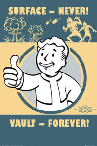 GBeye Fallout 4 Vault Forever Poster 61x91,5cm | Yourdecoration.nl
