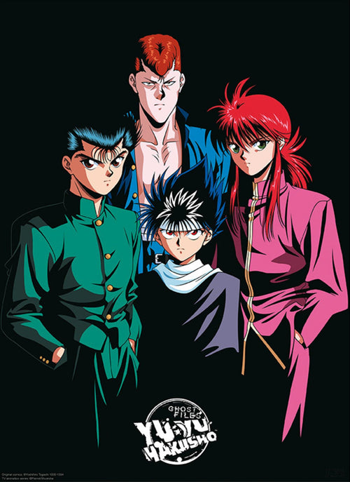 Gbeye GBYDCO088 Yu Yu Hakusho Group Shot Poster 38x52cm | Yourdecoration.nl