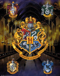 GBeye Harry Potter House Crests Poster 40x50cm | Yourdecoration.nl