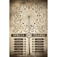 Grupo Erik GPE5160 Harry Potter Spells And Charms Poster 61X91,5cm | Yourdecoration.nl